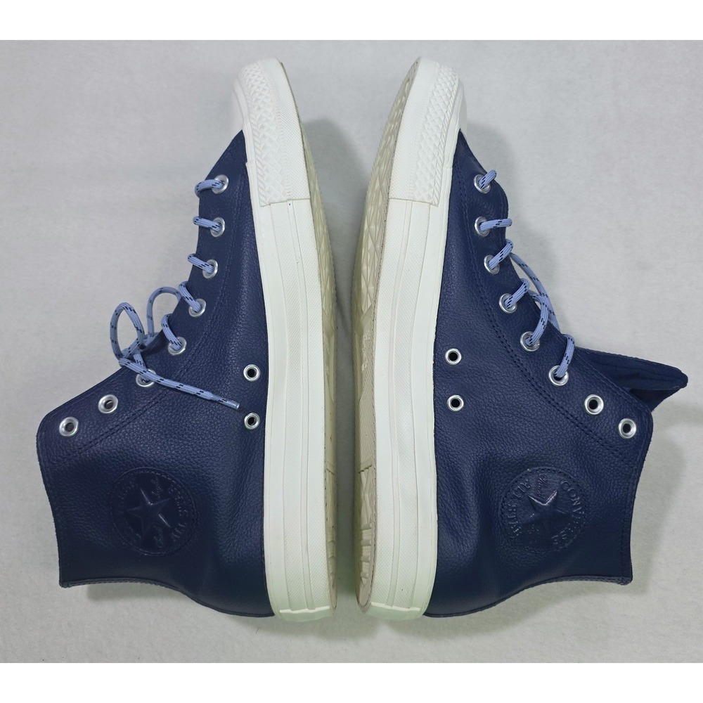 Converse Chuck Taylor Shoes Men 12 All Star Leather Sneaker Hi Top LIMITED USE - Picture 8 of 12